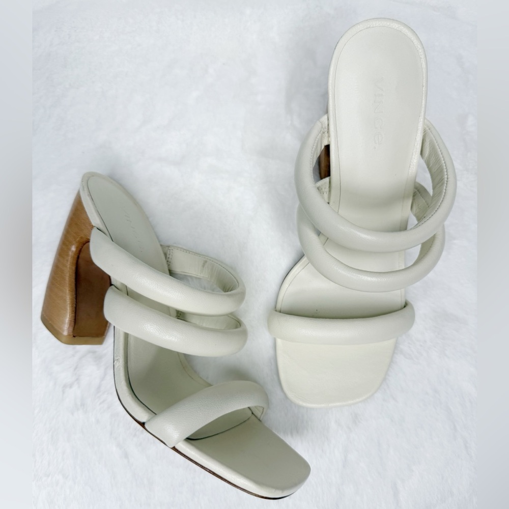 Vince Dara Leather Heels 6.5 NWOB